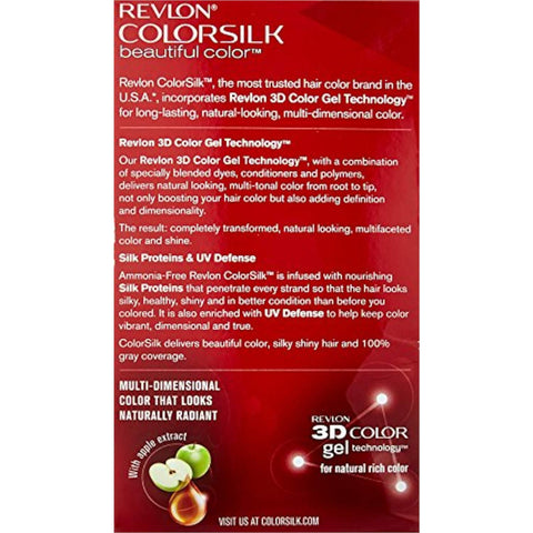 Revlon ColorSilk Hair Color 70 Medium Ash Blonde 1 Each (Pack of 2)