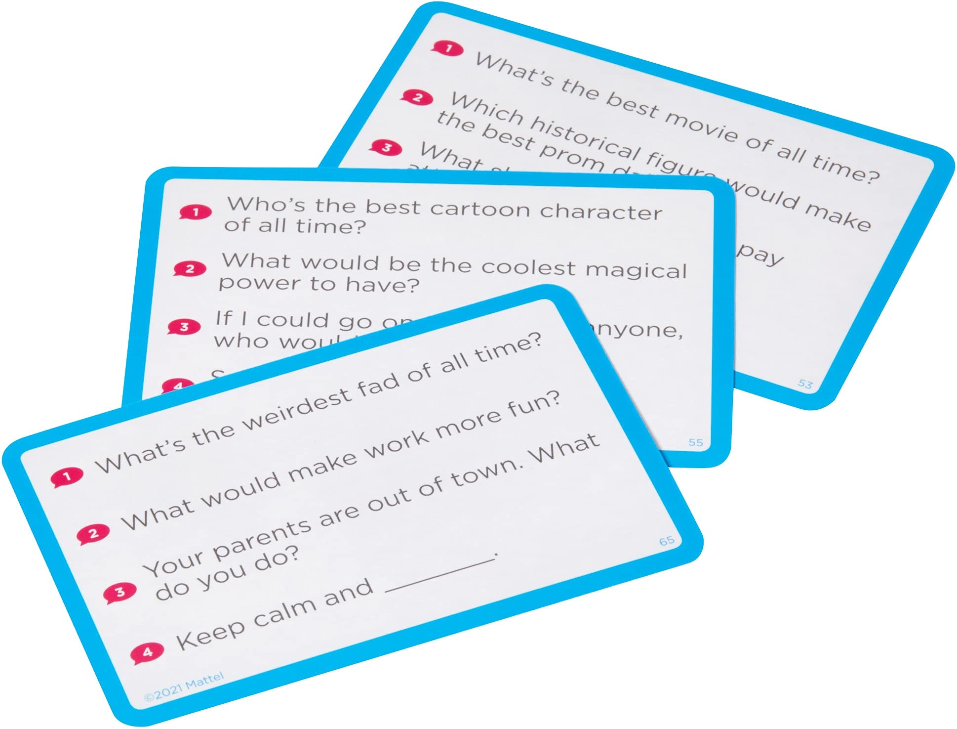 Mattel Games Say Anything Board Game for Teens, Adults & Parties with Question Cards, Dry Erase Scoreboard & More, 4 to 8 Players Ages 13 Years & Older