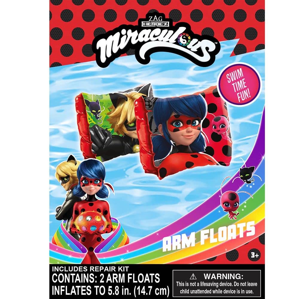 Miraculous What Kids Want Ladybug Arm Inflatable Floaties