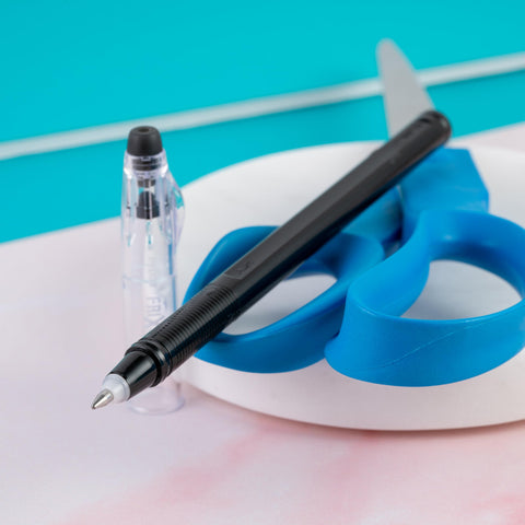 Pilot FriXion ColorSticks Erasable Gel Ink Pens, Fine Point 0.7 mm, Black, Pack of 12, Erasable Pens - Ideal for School, Journaling, & Office Writing