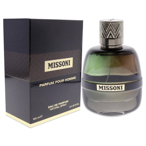 Missoni Missoni Pour Homme Men EDP Spray, 3.4 Fl Oz (Pack of 1)