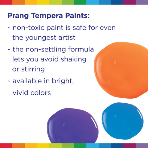 Prang Ready-to-Use Tempera Paint, Turqouise, 16 Oz., 1 Count