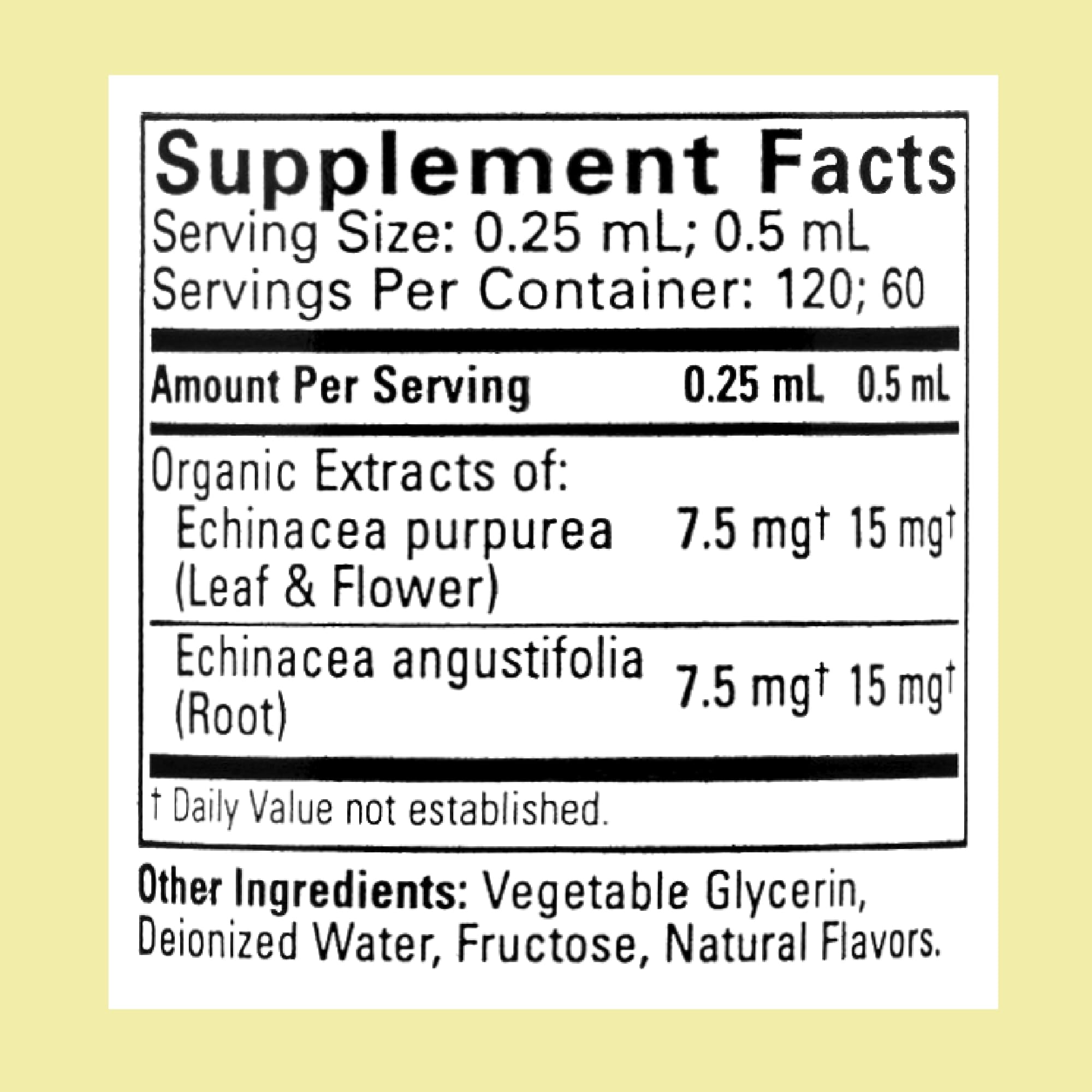 CHILDLIFE ESSENTIALS Echinacea for Kids - Kids Echinacea Drops, Liquid Tincture, Alcohol Free Supplement for Babies, Toddlers, Children - Natural Orange, 1 Fl Oz (Pack of 1)