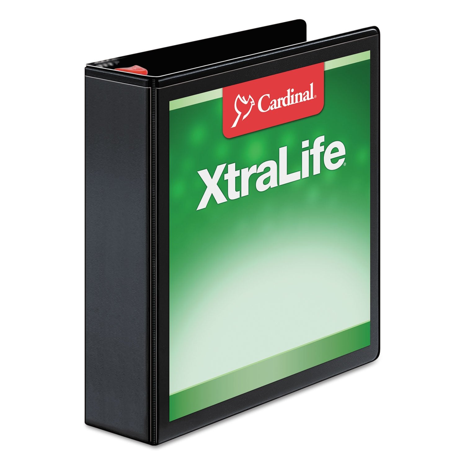 Cardinal 26321 Clearvue Binder, D-Ring, 2-Inch Capacity, 11-Inch x8-1/2-Inch, Black