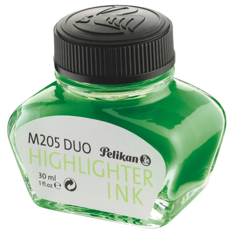 Pelikan Highlighter Fountain Pen Ink 30Ml, Green