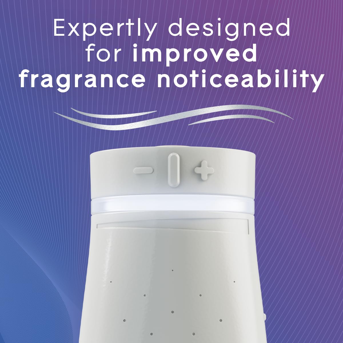 Glade PlugIn Plus Air Freshener Starter Kit, Scented Oil for Home and Bathroom, Aqua Waves, 0.67 Fl Oz, 1 Warmer + 1 Refill