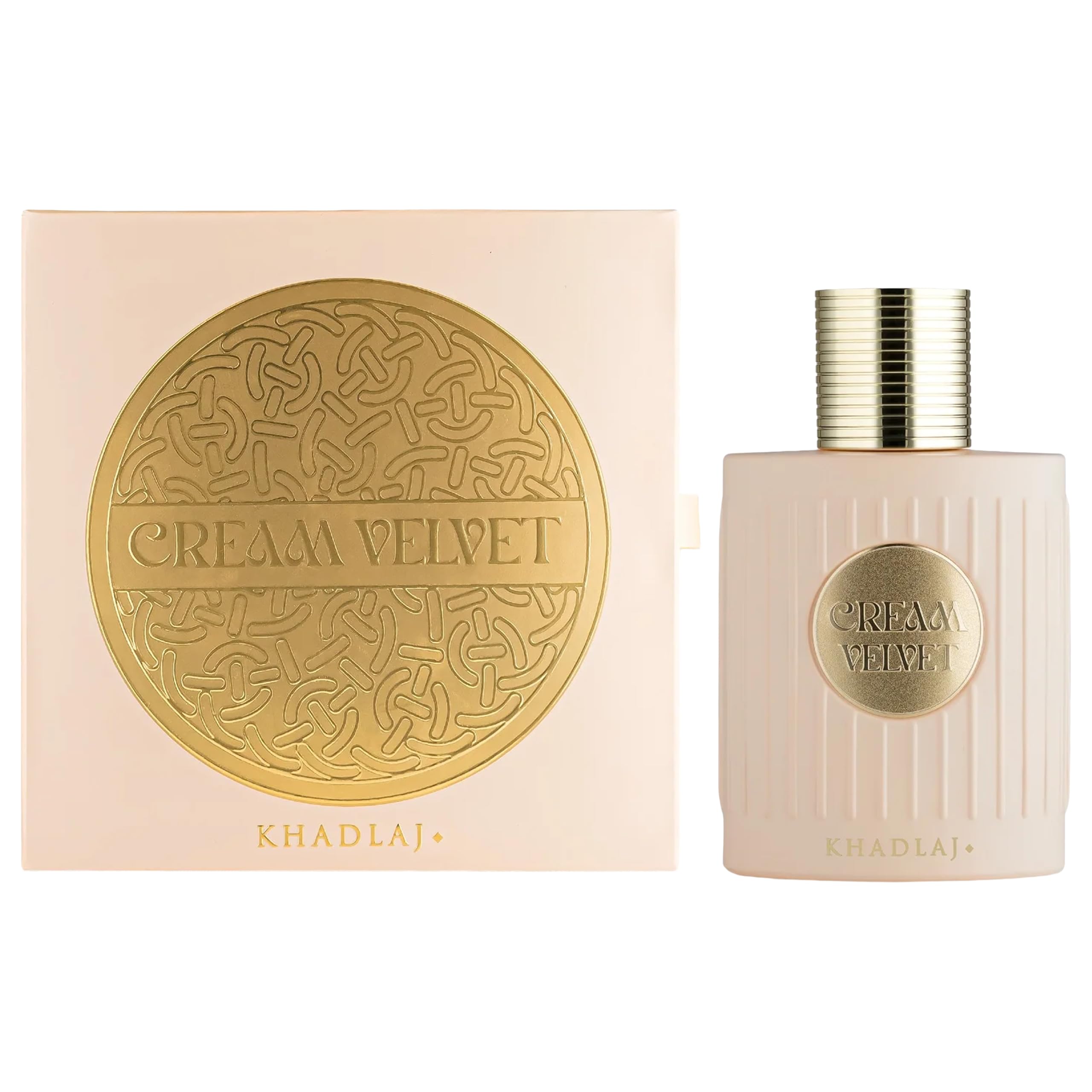 Khadlaj Cream Velvet Extrait De Parfum Spray for Unisex, 3.4 Ounce / 100ml