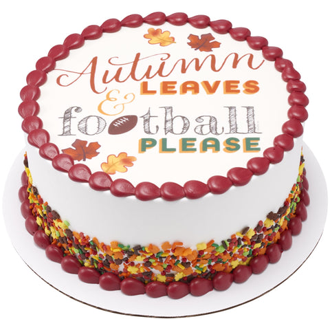 DecoPac Autumn Fusion Mix Sprinkles, 26oz, Shaped Candy Sprinkles in Handheld Container, Edible Decorations For Celebration Cakes, Cupcakes, Cookies and Donuts