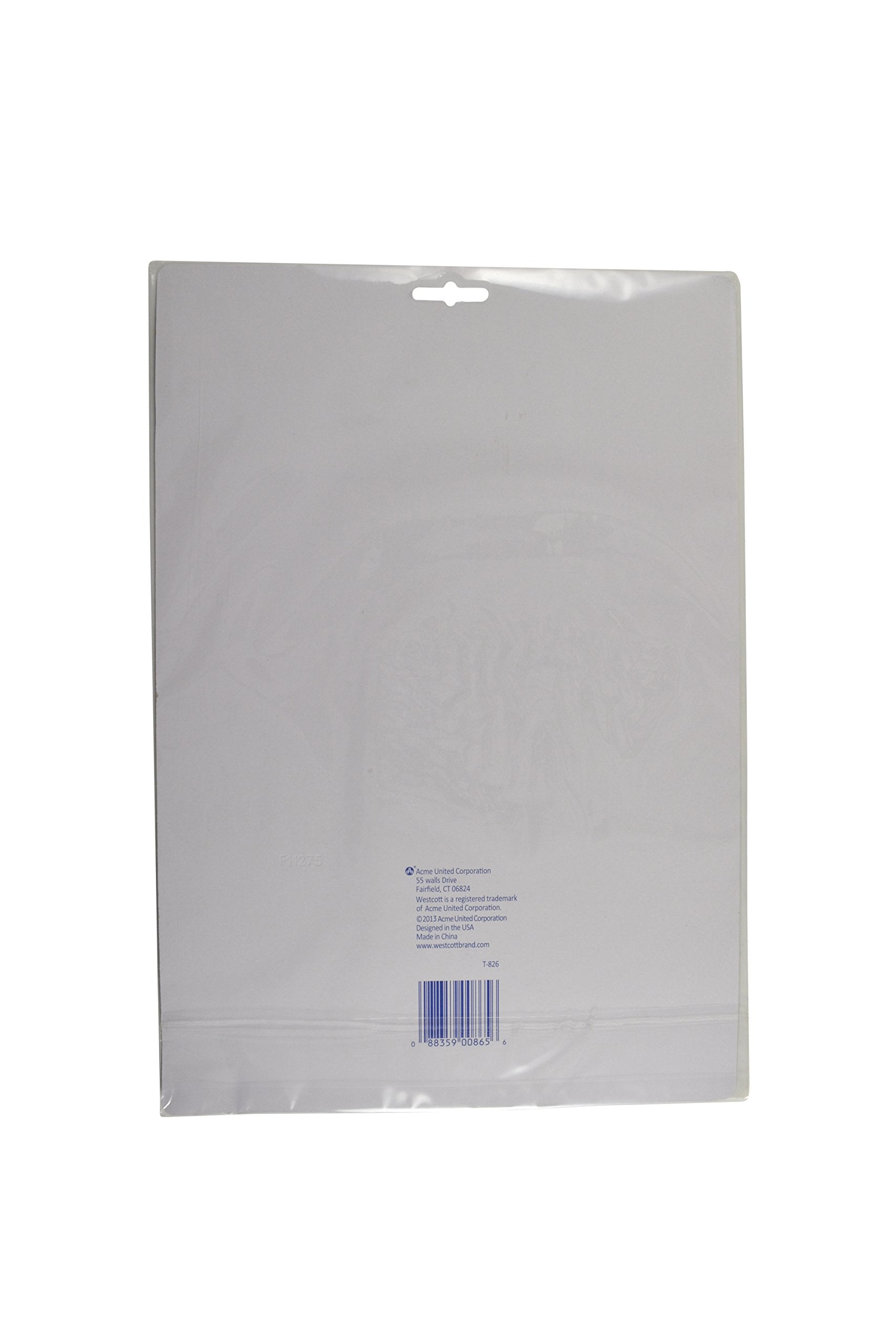 Westcott T-826 Jumbo Circles Template, Plastic Shape Template Tool, 8.75 by 11.5 in