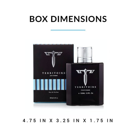 Territoire Eau De Parfum, Men's Cologne (Blue)