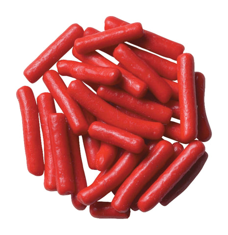 DecoPac Red Sprinkles | Extra Large 26oz Pack | Cake Sprinkle Mix, Fancy Sprinkles For Cake Decorating, Handheld Container, Candy Sprinkles, Cake Sprinkles - Red