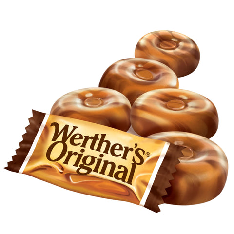 Werther's Original Hard Caramel Coffee Candy, 2.65 Oz Bags (Pack of 12)