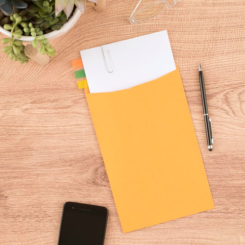 Mead Envelopes, Letter Size, 6" x 9", Press-It Seal-It Self Adhesive Closure, Brown Kraft All-Purpose 24-lb Paper Mailing Envelopes, 30 Count (76084)