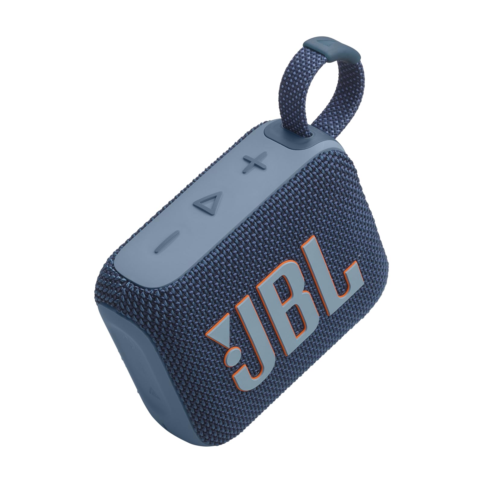 JBL Go 4 - Ultra-Portable, Waterproof and Dustproof Bluetooth Speaker, Big JBL Pro Sound with Punchy bass, 7-Hour Built-in Battery, Made in Part with Recycled Materials (Blue)