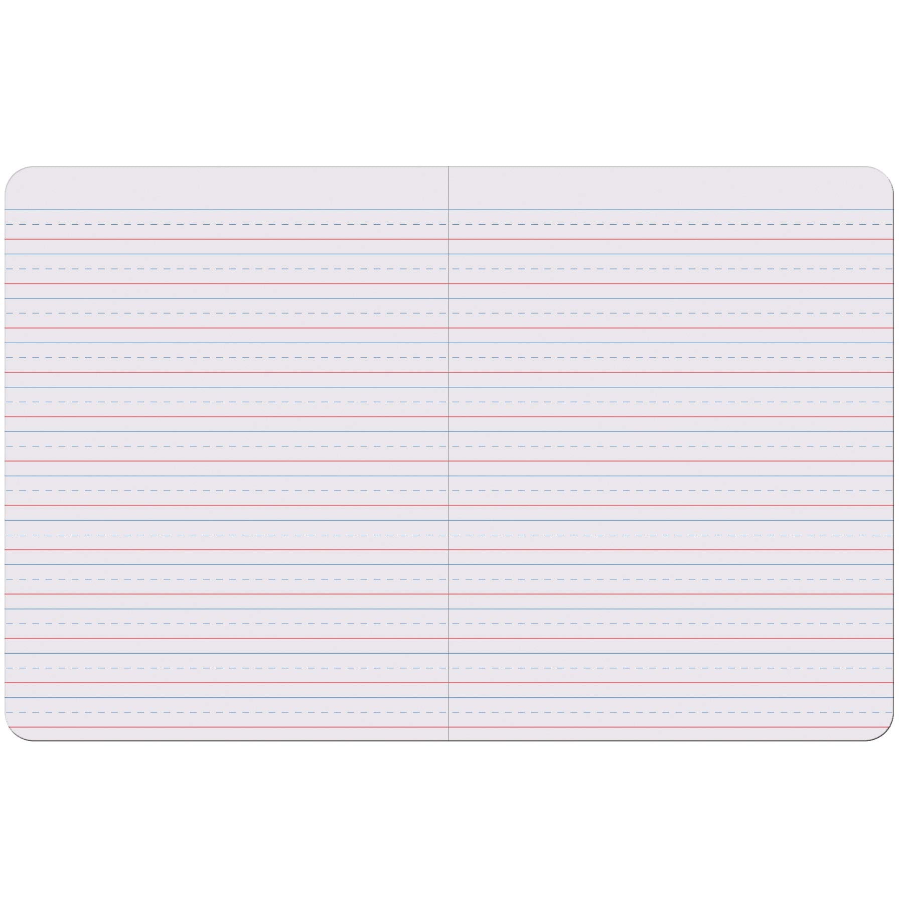 Pacon Composition Book, D'Nealian 1-3, Zaner-Bloser 2-3, Illustration Boxes/College Rule, Blue Cover, (100) 9.75 x 7.5 Sheets
