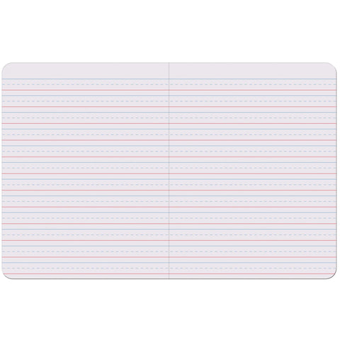 Pacon Composition Book, D'Nealian 1-3, Zaner-Bloser 2-3, Illustration Boxes/College Rule, Blue Cover, (100) 9.75 x 7.5 Sheets