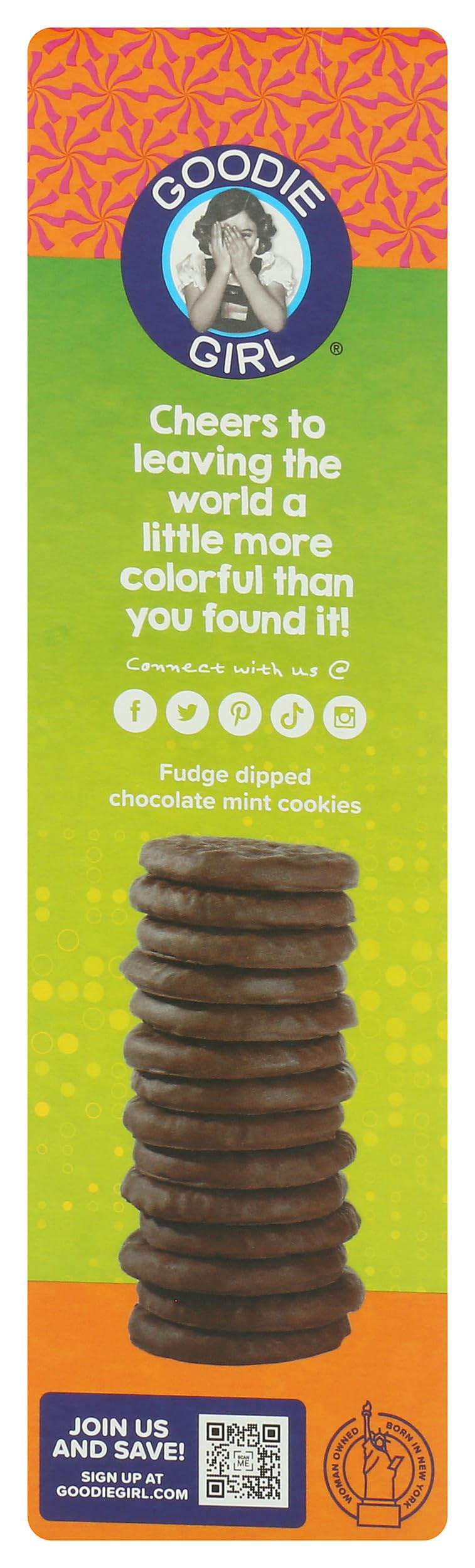 Goodie Girl Mint Slim Cookies, 7 Ounce