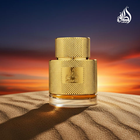 Lattafa Perfumes Qaa'ed for Unisex Eau de Parfum Spray, 3.4 Ounce