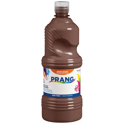 Prang Ready-to-Use Tempera Paint, Brown, 32 Oz., 1 Count