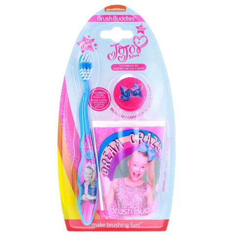 4SGM JoJo Pink Toothbrush Set, Multi