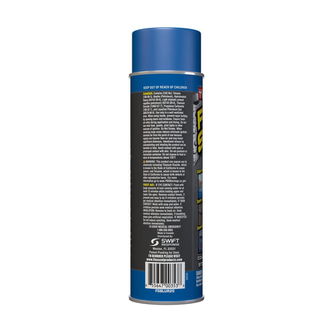 Flex Seal, 14 oz, Blue, Stop Leaks Instantly, Waterproof Rubber Spray On Sealant Coating, Perfect for Gutters, Wood, RV, Campers, Roof Repair, Skylights, Windows, and More