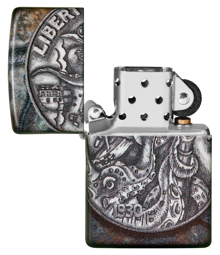Zippo Pirate Coin 540 Color Pocket Lighter