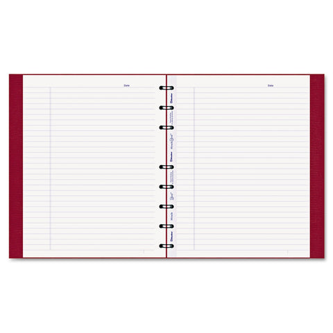 Blueline MiracleBind Notebook, Red, Lizard-Like, Hard Cover, 9.25" x 7.25", 150 Pages (AF9150.83)