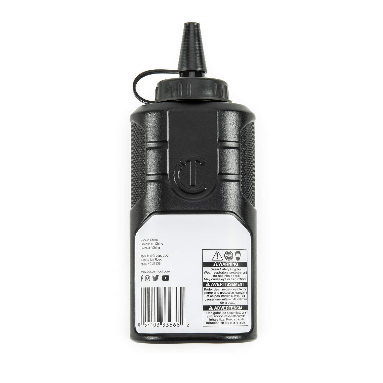Crescent Lufkin 8 oz Black Chalk Refill - CB08BL