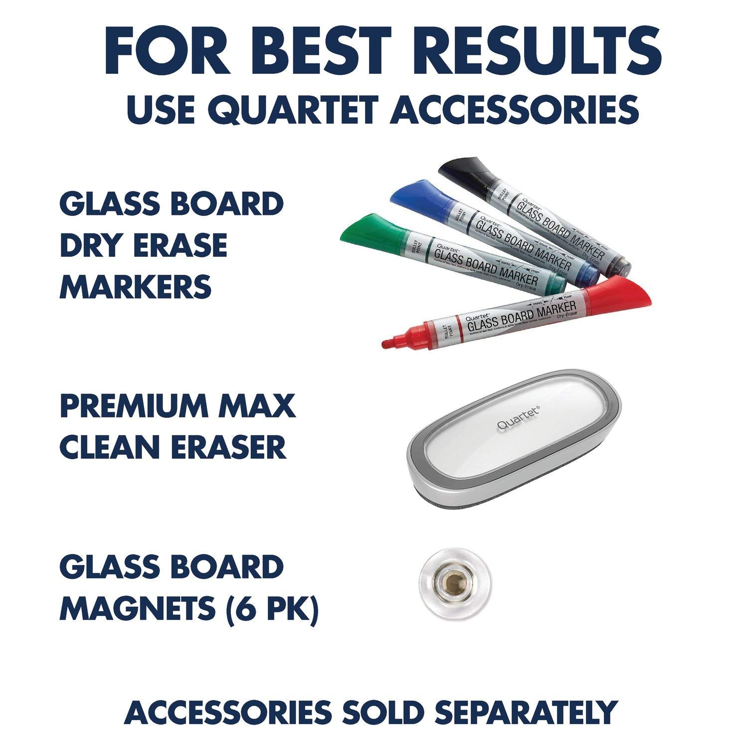 Quartet Dry Erase Board, Magnetic Whiteboard 6' x 4', Glass Board for Wall, Infinity, Brilliance White (G27248W)