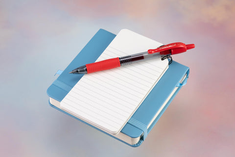 Pilot G2 Premium Gel Roller Pens, Fine Point 0.7 mm, Red Pens, Pack of 12 - Ideal for School, Journaling & Office Writing