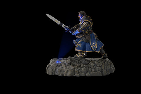 Swordfish Tech Warcraft, Lothar Statue Phone Charging Dock - Warcraft Movie Official Licensed
