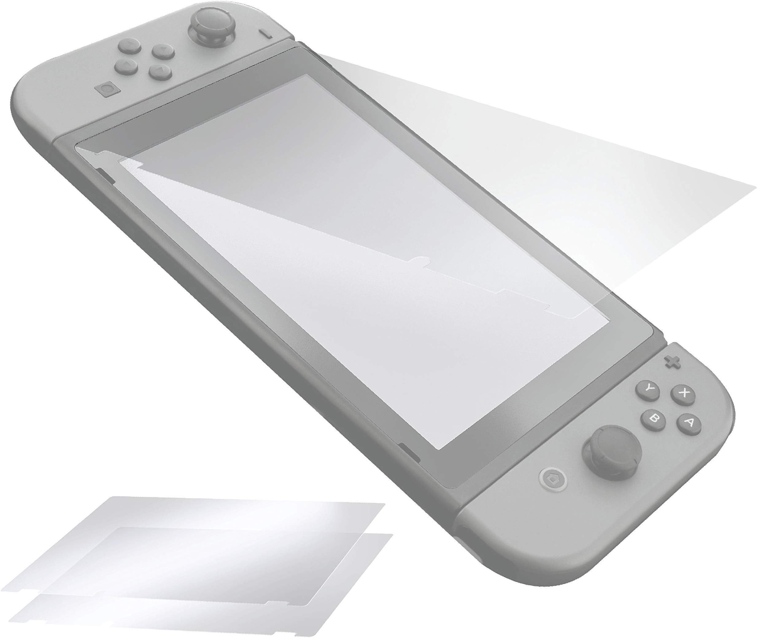 Nyko | Screen Armor - 2 Pack of 9H Tempered Glass Top of the Line Protection Against Scratches and Damage Screen Protectors for Nintendo Switch