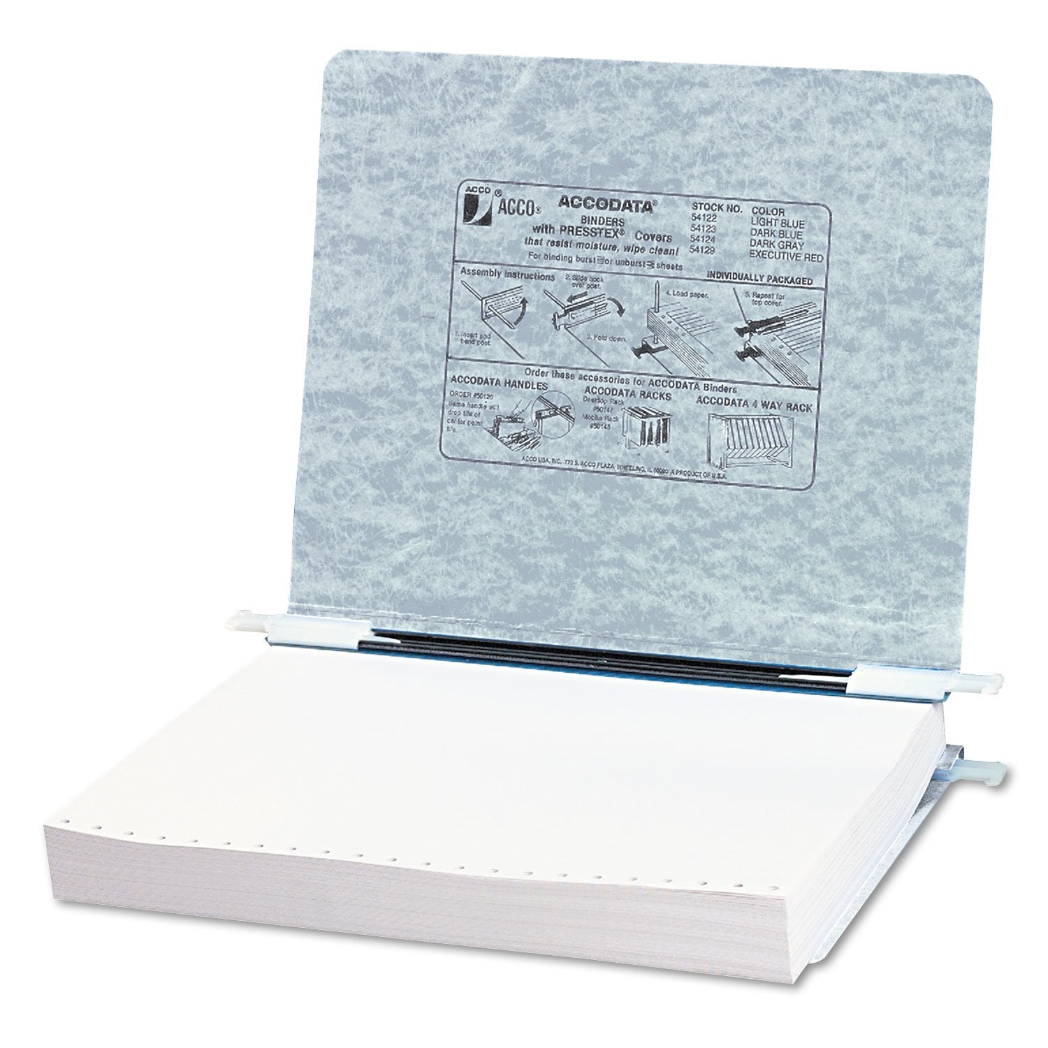 ACCO Hanging Data Binder with PRESSTEX Cover