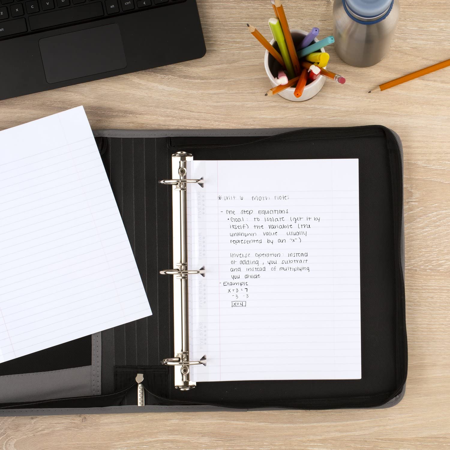 Five Star Loose Leaf Paper, Notebook Paper, Wide Ruled Filler Paper, Reinforced, 8 x 10.5, 100 Sheets (15000)
