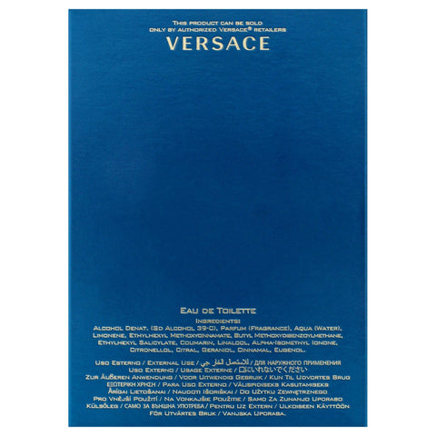 Versace Eros Eau de Toilette Spray for Men, 3.4 Fl Oz