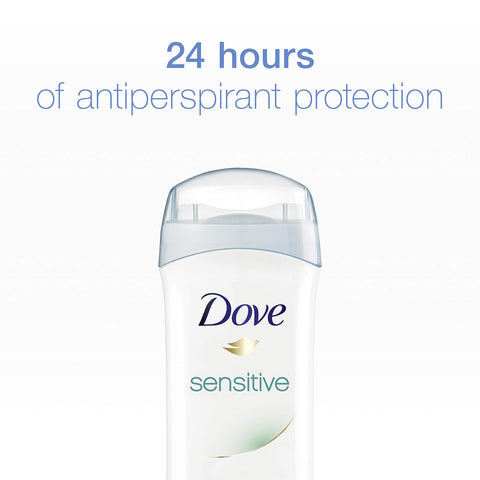 Dove Antiperspirant Deodorant, Sensitive Skin, 2.6 Ounce