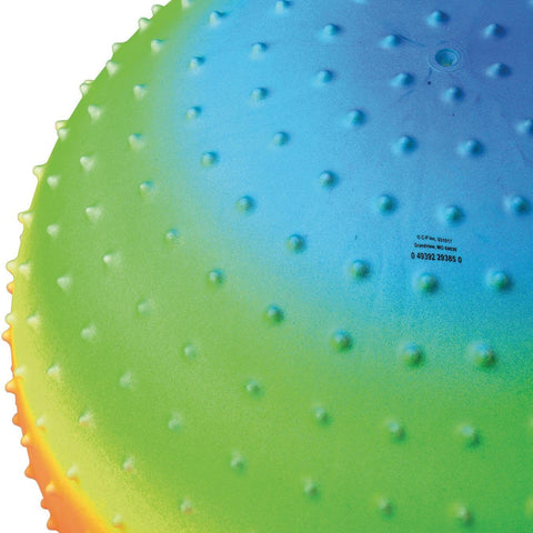 Jumbo Large Rainbow PVC Knobby Playground Ball (1)