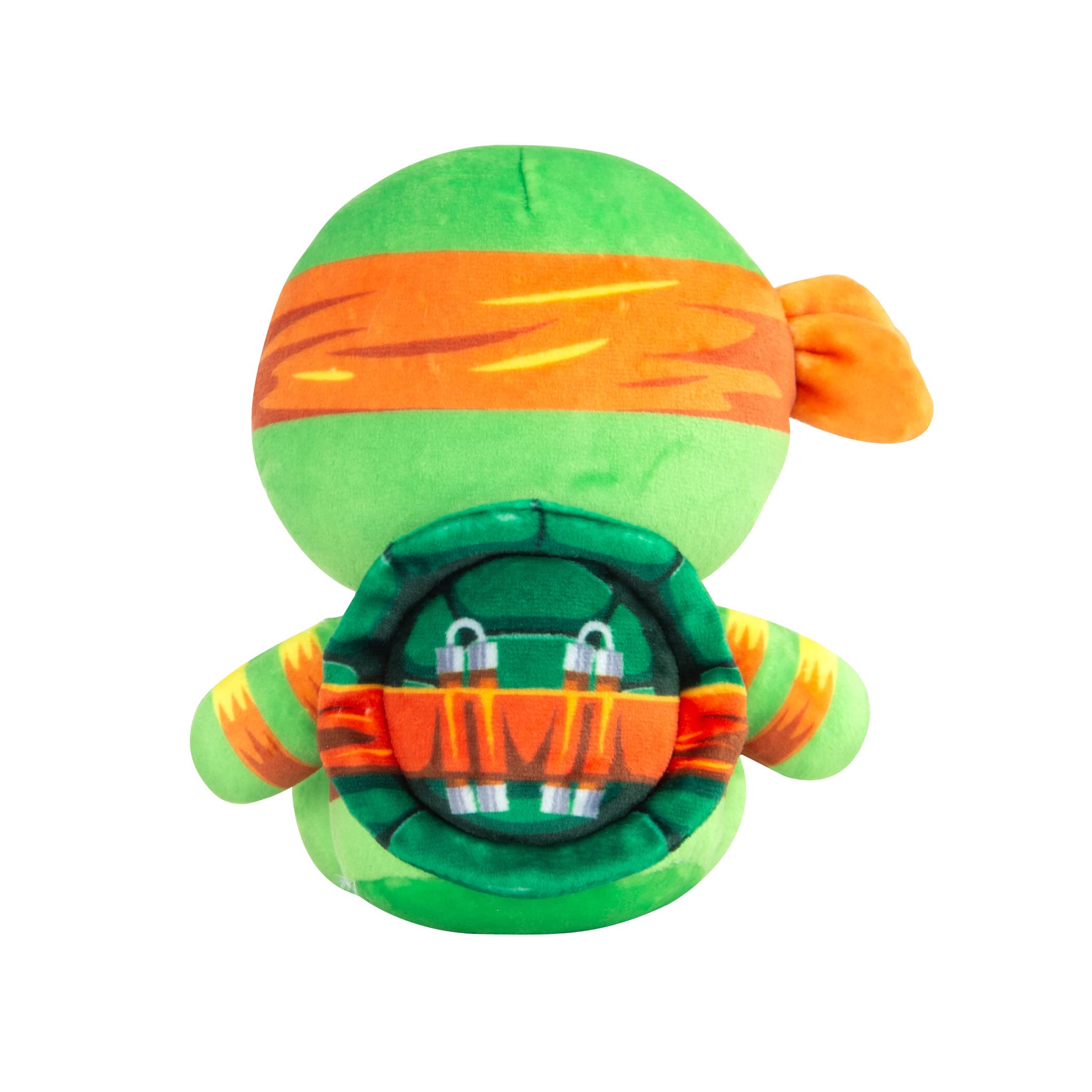 Club Mocchi-Mocchi- Teenage Mutant Ninja Turtles Plush - TMNT Michelangelo Plushie - Ninja Turtle Stuffed Animal Toys and Room Decor - Plush Collectible TMNT Figures - 6 inch