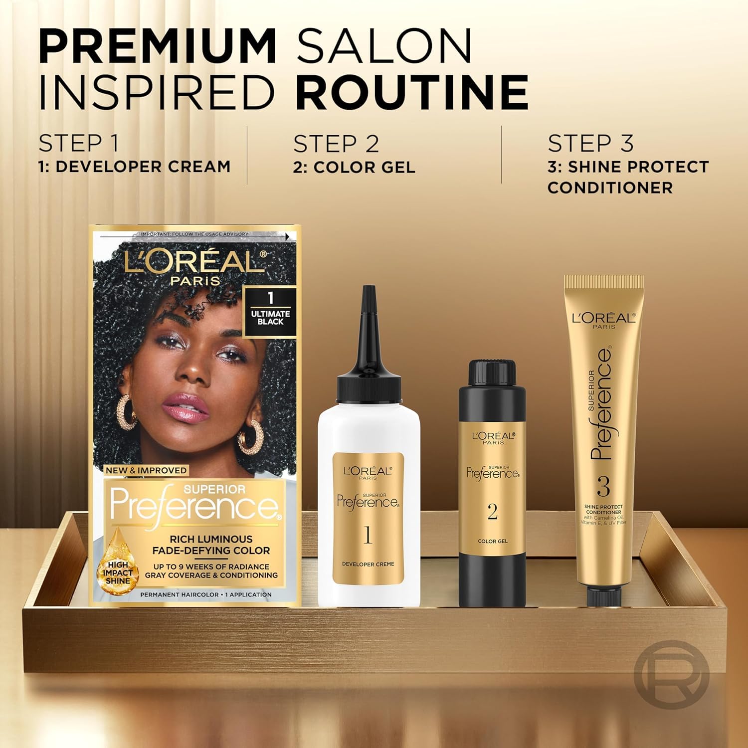 L’Oreal ParisSuperior Preference - 5G Medium Golden Brown (Warmer) 1 Each