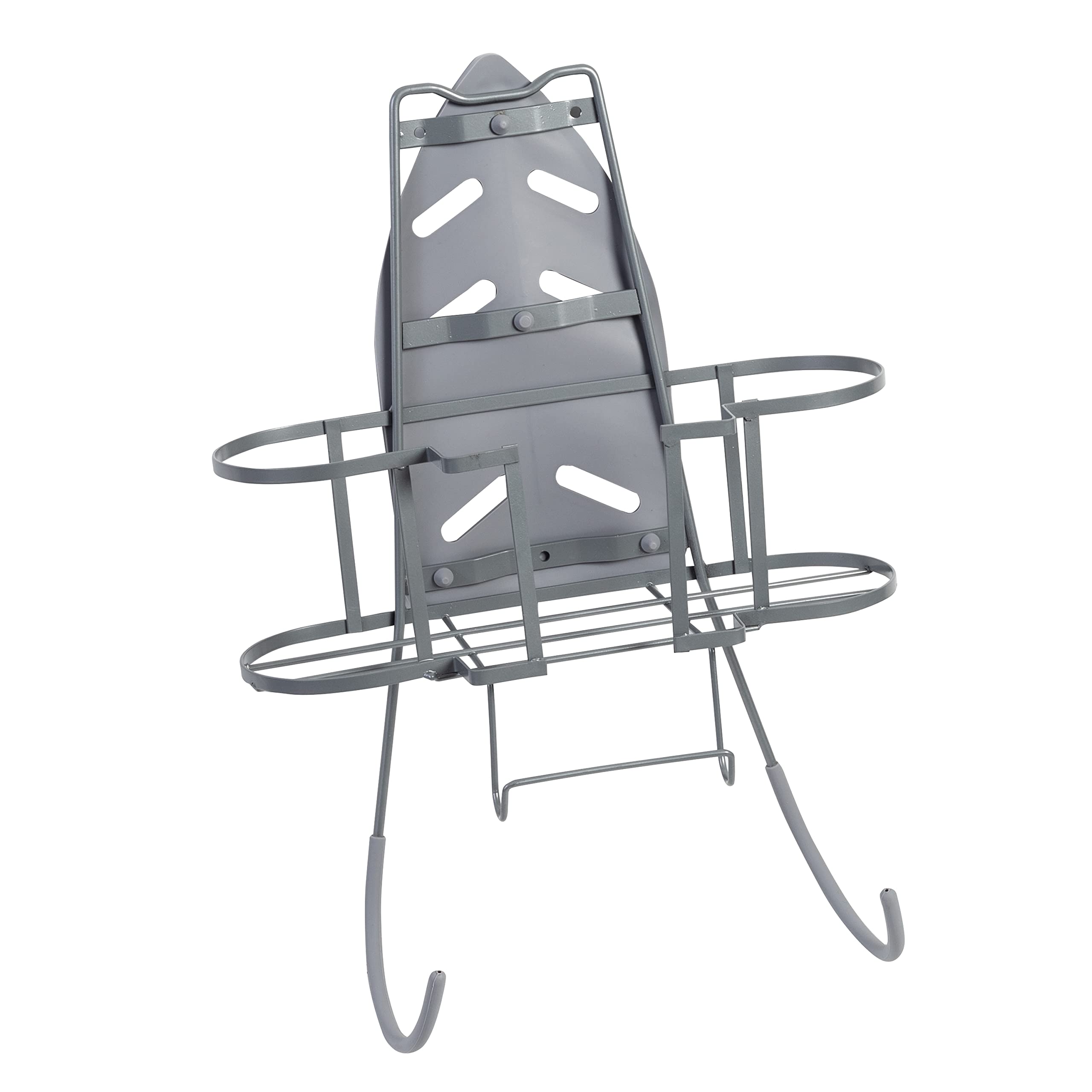Honey Can Do Iron Caddy and Board Holder BRD-09112 Grey