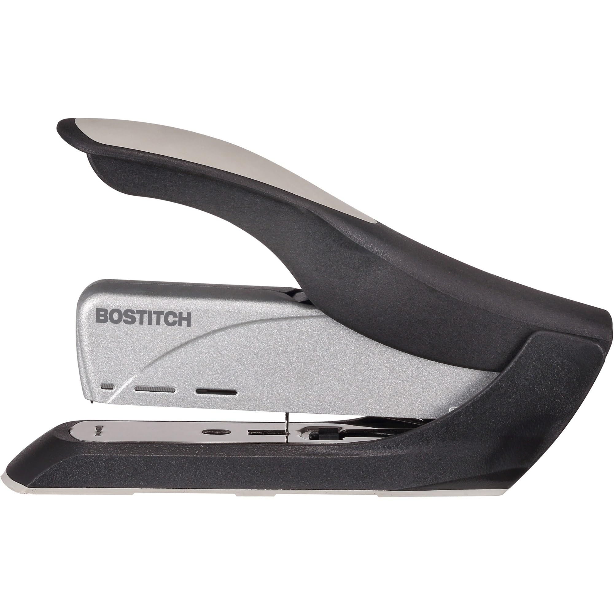 Bostitch Office inHANCE Heavy Duty Stapler, 65-Sheet Capacity, Black/Silver