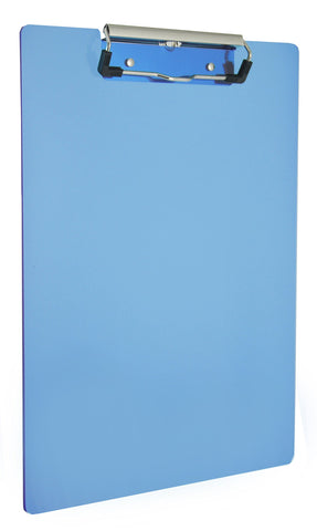 Saunders Recycled Plastic Clipboard, 0.5-Inch Capacity, Holds 8.5 x 12 Inches, Ice Blue (00439), Letter