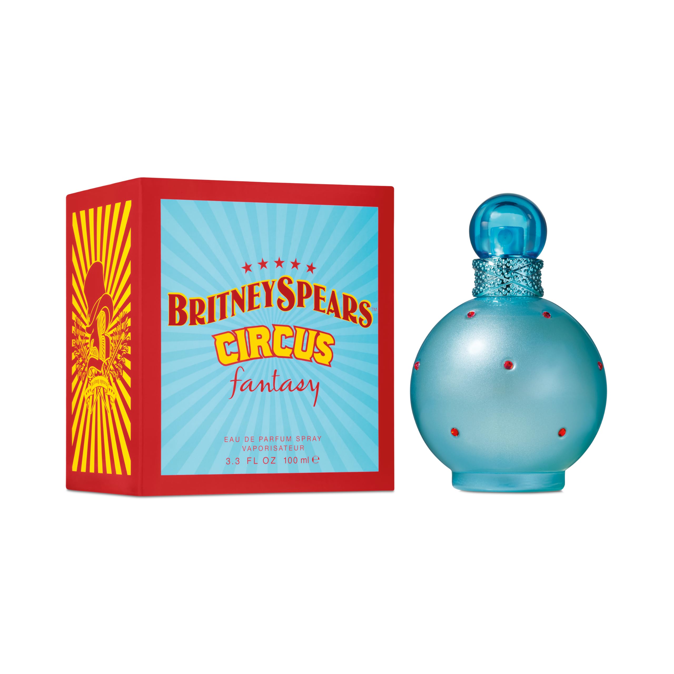 Britney Spears Women's Perfume, Circus Fantasy, Eau De Parfum EDP Spray, 3.3 Fl Oz
