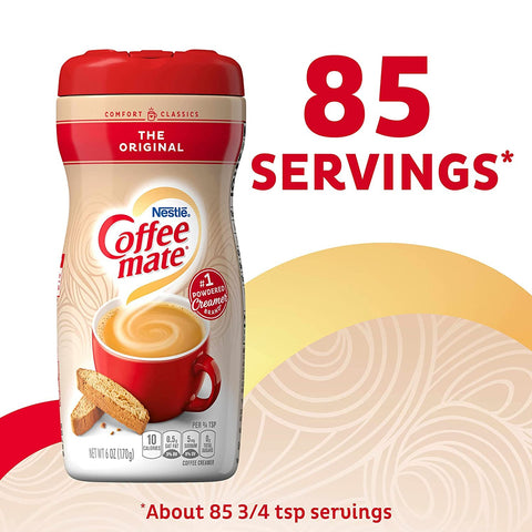 Coffee-mate Original Flavor Powdered Creamer, 11 oz, Case of 2