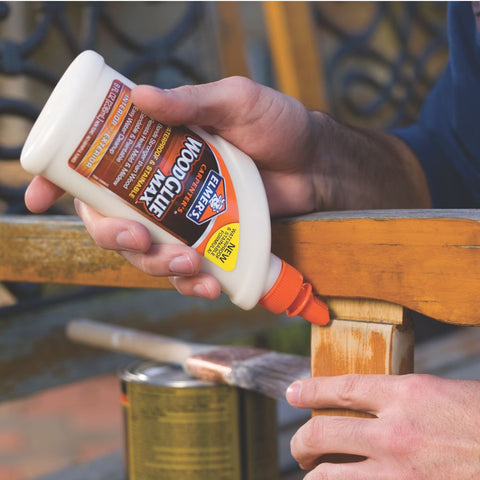Elmer's Carpenter's Wood Glue Max, Interior and Exterior, 16 Ounces