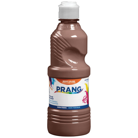 Prang Ready-to-Use Tempera Paint, Brown, 16 Oz., 1 Count