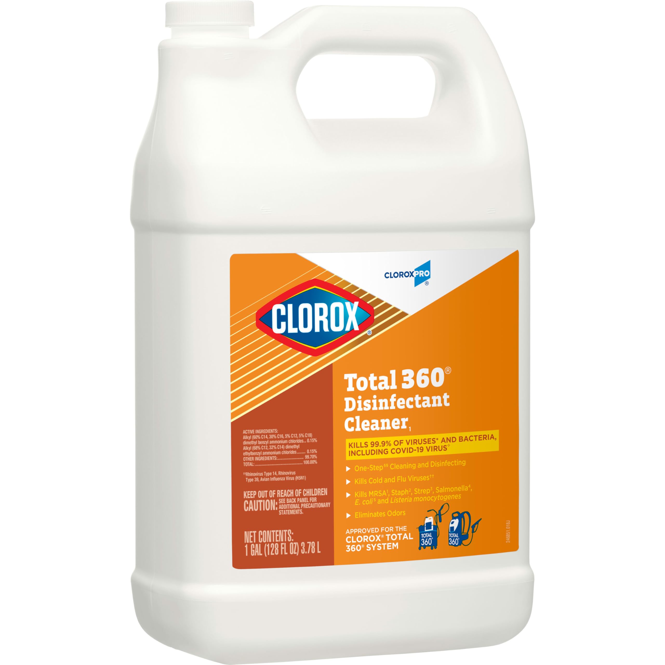 CloroxPro™ Clorox Total 360® Disinfectant Cleaner, 128 Ounces
