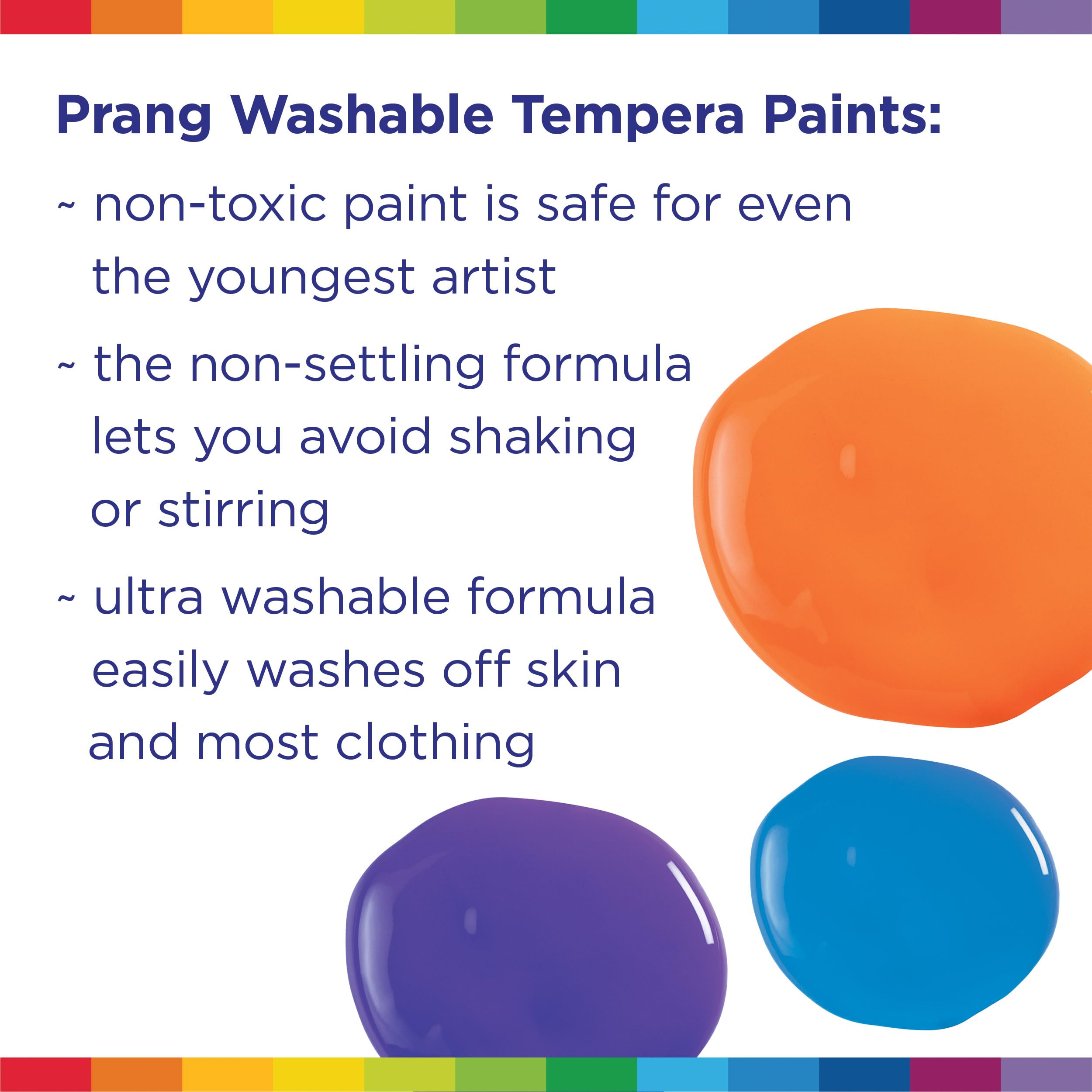 Prang Washable Tempera Paint, Brown, 32 Oz., 1 Count