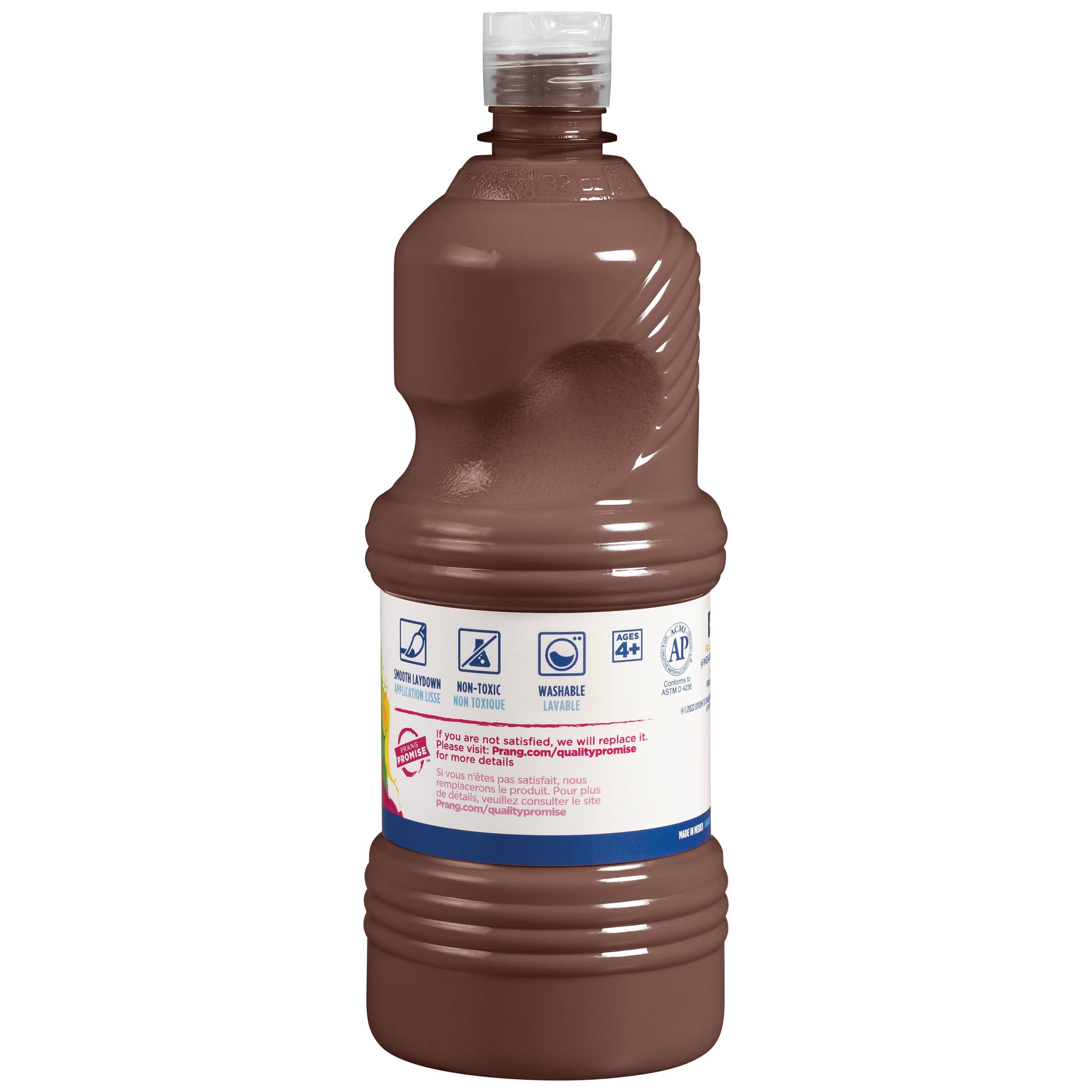 Prang Washable Tempera Paint, Brown, 32 Oz., 1 Count