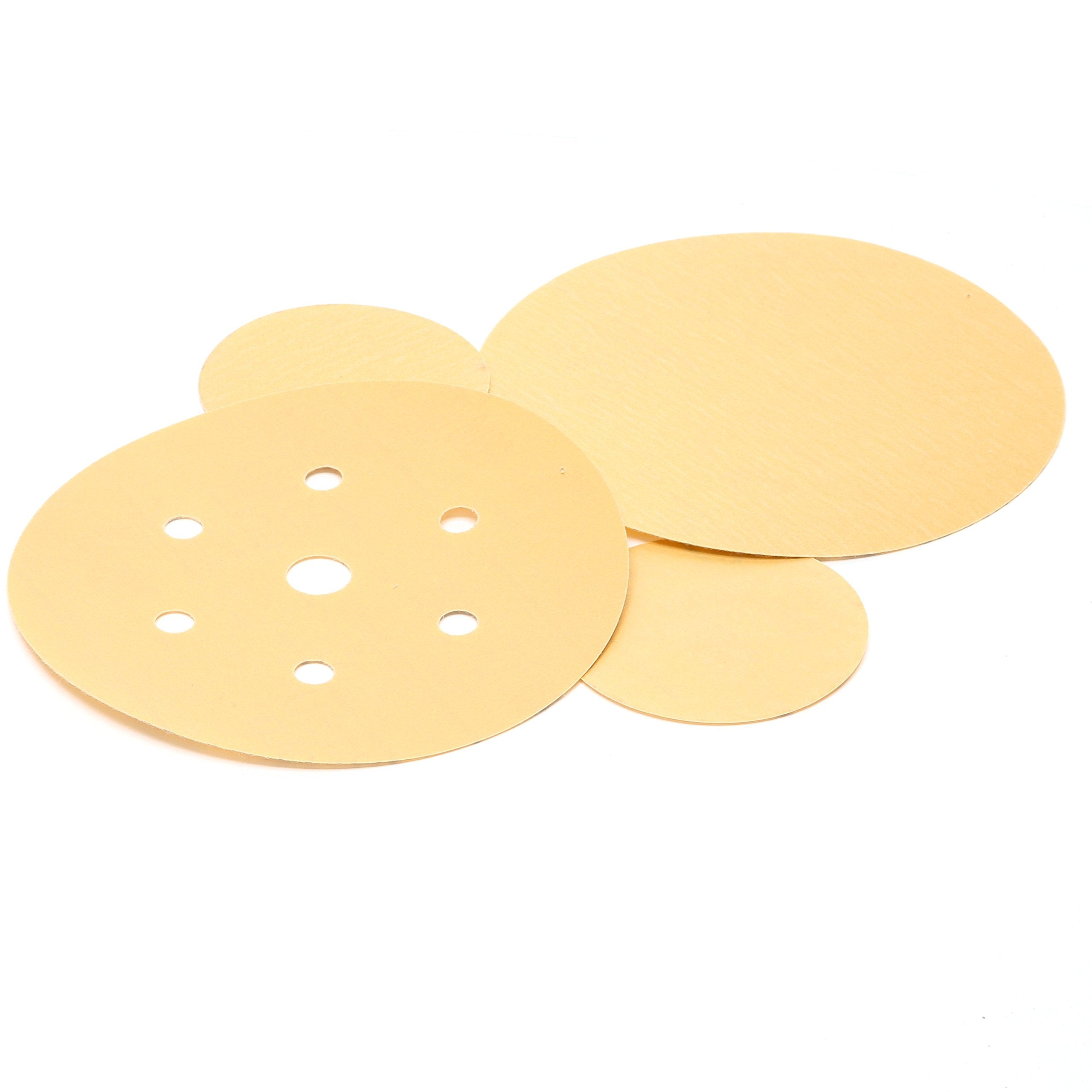 3M Hookit Gold Disc 216U, 00916, 3 in, P220 Grade, 50 Discs, Automotive Abrasive Discs